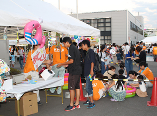 ＮＰＡＵこども夏祭りの様子１